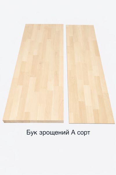 Букова сходинка 800х300х40 мм А сорт зрощена 2994866730 фото