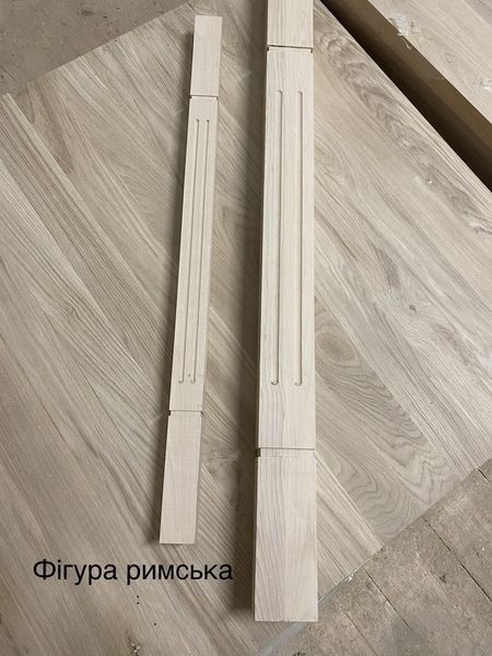 Балясина дерев'яна бук точена фігура Римська 900х48х48 мм 2308598938 фото